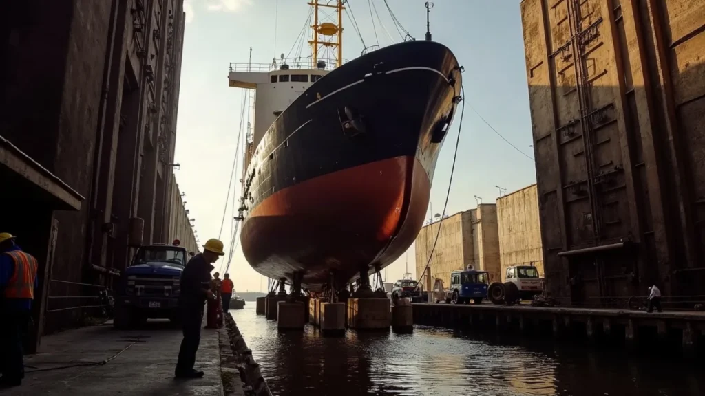 Prosedur Docking Kapal di Makassar, Langkah demi Langkah