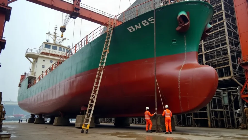 Layanan Dry Docking dan Ship Repair di Makassar